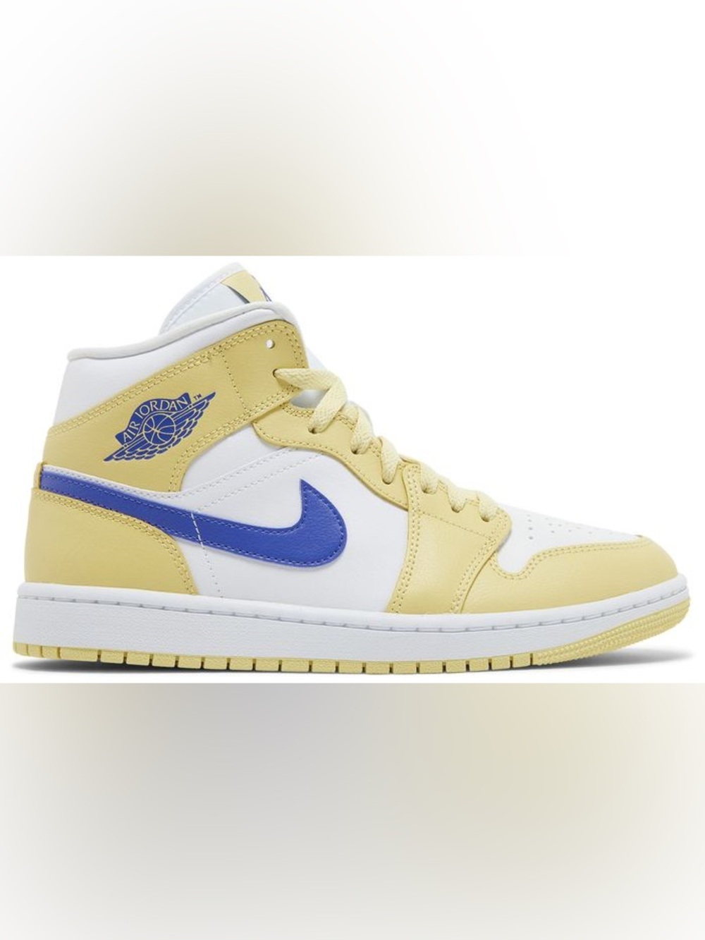 Nike - Air Jordan 1 Mid - Lemon Wash - Women’s 8.5